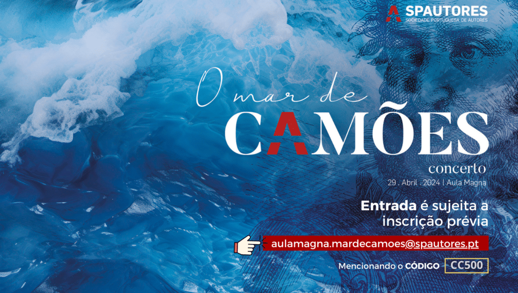 Programa do concerto “O Mar de Camões” | 29 de Abril