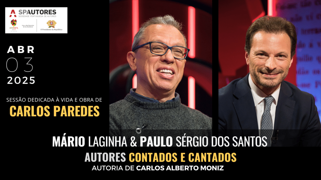 SESSÃO DEDICADA A CARLOS PAREDES COM MÁRIO LAGINHA E PAULO SÉRGIO DOS SANTOS