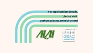 ALAI – Prémio Europeu sobre Direito de Autor
